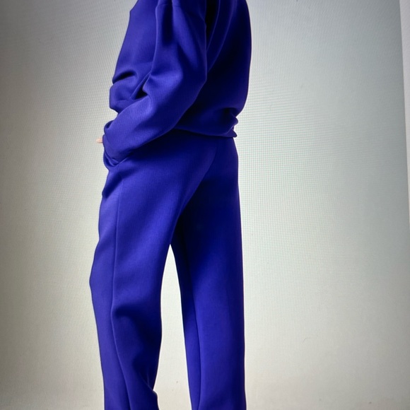 GREY LAB Vibrant Violet Jogger Set - Picture 5 of 5